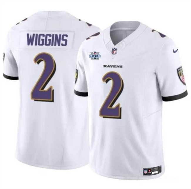 Men & Women & Youth Baltimore Ravens #2 Nate Wiggins White 2024 With Dradt Patch F.U.S.E Vapor Limited Jersey,We sell and wholesale Men & Women & Youth Baltimore Ravens #2 Nate Wiggins White 2024 With Dradt Patch F.U.S.E Vapor Limited Jersey on line form chian!